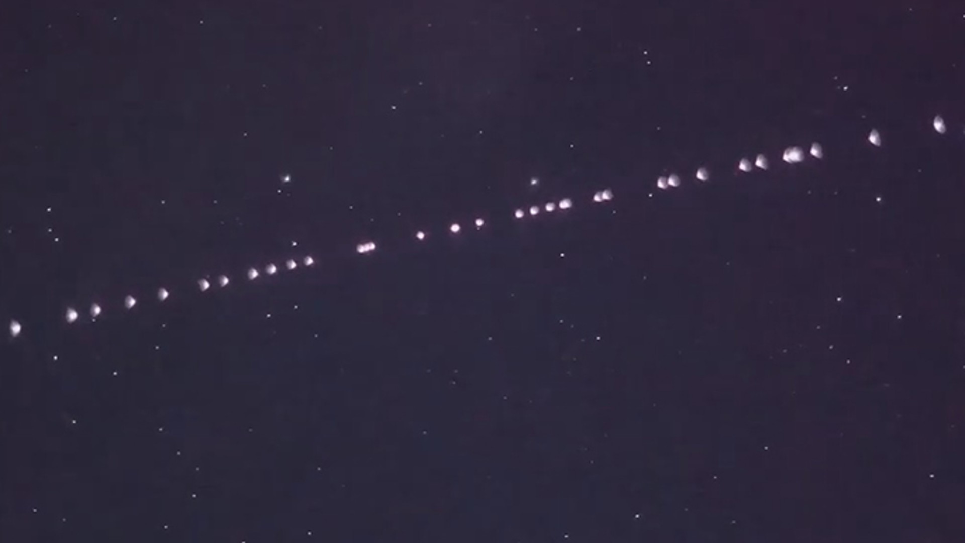 ver a los satélites Starlink